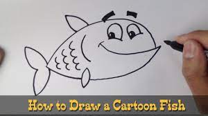 How To Draw A Fish - Youtube