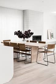 A Minimalist Family Home In Northcote That Celebrates Natural Light In 2020 Minimalist Dining Room Dining Room Inspiration Dining Room Design