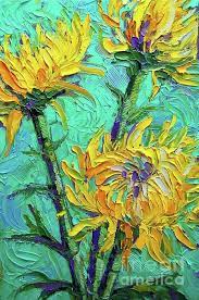 Hand Painted Floral Decorative Canvas Oil Painting Large Scale Abstract Oil Painting Decorative A In 2021 Oil Painting Abstract Chrysanthemum Painting Oil Painting