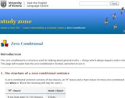 Give it a shot and see if you remember them all and how to form the correct ones. Zero Conditionals English Guide Org