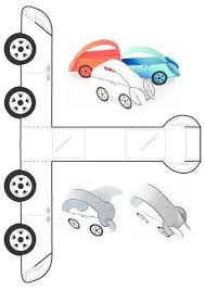 幼兒園手工之摺紙大全 3歲小班孩子也能玩 美又創意幼師推薦 paper toys paper toy car kids