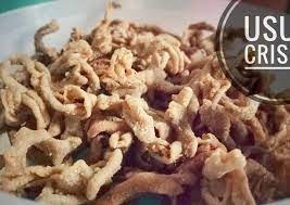 Resep keripik usus crispy tahan lama. Kippenvel Usus Ayam Goreng