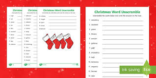 Our crossword puzzle maker allows you to add images, colors and fonts to create professional looking printable crossword no registration needed to make free, professional looking crossword puzzles! Differentiated Christmas Word Scramble Answer Sheet