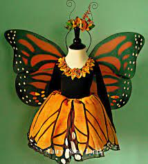 Monarch Butterfly Fairy Costume Child S Size 6 To 8 Etsy Fairy Costume Monarch Butterfly Costume Butterfly Costume