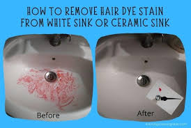 Sos pads are commonly used to remove the hair dye. How To Remove Hair Dye From Sink Dependable Tips For Home Use