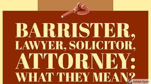 It defines the terms and also intends to clarify the meanings in different countries. What Are Barrister Lawyer Solicitor And Attorney A British American English Lesson Engvlog Youtube