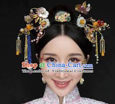 Chinese Handmade Jade Carving Hair Comb Ancient Jade Hairpins Hair  Accessories for Women for Men