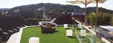 Kunstrasen Fur Terrasse Balkon Dachgarten Golden Green De Dachgarten Dach Terrasse