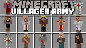 I pour my heart and soul into each and every video and mod i make so that they can be as fun and entertaining as possible. Minecraft Villager Warriors Mod Help Train Villagers To Fight A War Minecraft Youtube