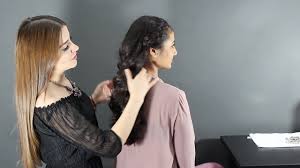 This is one of the best looking quinceanera hairstyles that you can try. Easy Braided Half Up Quinceanera Hairstyle Tutorial Youtube