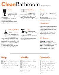 Free Download Bathroom Cleaning Cheat Sheet And Checklist Bathroom Cleaning Cleaning Hacks Cleaning