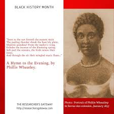 Phillis Wheatley And Her Life After Slavery The Researcher S Gateway Phillis Wheatley Slavery Black History