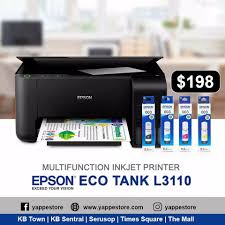 شرح مصور لكيفية اصلاح و صيانة جميع انواع اعطال طابعات الكمبيوتر printer من حيث ظهور رموز غريبة على الورق و توقف الطباعة عند منتصف الورقة,رسالة خطأ في طابعة , عدم قرائة وتعرف الطابعة على احد خراطيش الالوان cartridgecolor و طريقة عمل فلاش للطابعة flash printe. Yappe Store Lowest Price Everyday Epson Ecotank L3110 ÙÙŠØ³Ø¨ÙˆÙƒ