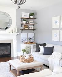 Decorating each side of the fireplace the best way will insure it compliments the fireplace mantle. How To Decorate A Fireplace Wall Without Built Ins Willow Bloom Home