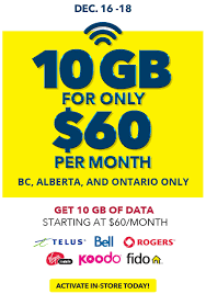 This is your best choice under $80 per month if you want to use rogers, but other carriers offer far more data for much cheaper rates. Rogers Telus Bell Promo 60 10gb Plans Targeted Freedom But Not Turning Point Report Iphone In Canada Blog