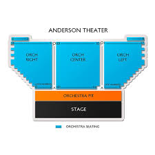 Anderson Theater 2019 Seating Chart