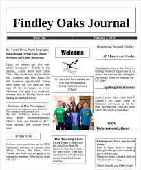 It would be helpful if students have prior experience writing good news stories that include the five w's (who, what, when, where, and why), but if that lesson has yet to be taught, don't let it stop you from having fun. Free 5 Sample School Newspaper Templates In Pdf Ms Word