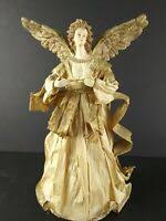 Maybe you would like to learn more about one of these? Beautiful Solid Brass Die Cut Angel Tree Topper With Harp Rotates 9 Rare Find Ebay