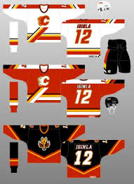 The calgary flames are turning back time with a new jersey inspired by the ones from the 1980s. Calgary Flames Jersey History