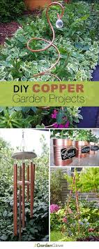 Diy Copper Garden Art Ideas Projects The Garden Glove Garden Art Projects Copper Diy Garden Projects