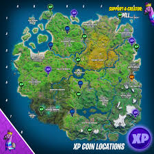 The xp system has gone through lots of changes with it first being introduced in season 1. Mll On Twitter Xp Coin Locations That I Ve Found So Far Fortnite