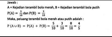 Peluang terambilnya keduanya merah adalah…. Sebuah Kantong Berisi 5 Bola Merah 3 Bola Putih Dan 2 Bola Hijau Jika Diambil Sebuah Maka Brainly Co Id