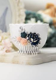 This template also features a modern typography layout. Navy Blue Pink Wedding Hair Comb Silver Bridal Bridal Headpiece Dark Blue Blush Pink Flower Silver Leaf Hair Comb Silver And Navy Wedding Accessories Weddings Pcpplasticos Co