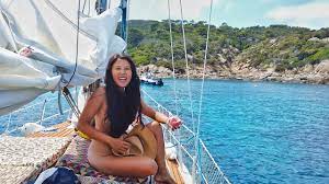 The Yunnan Cowgirl Sails to a Nudist Island | Wildlings Sailing - YouTube