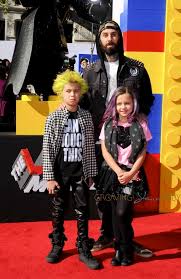 And on thursday tmz revealed what that boyfriend does in his spare time. Travis Barker With Kids Alabama And Landon At The Premiere Of The Lego Movie Growing Your Baby