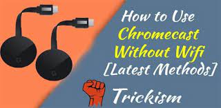Jul 06, 2021 · connect this smartphone with the hotspot connection and with the help of google home, select the chromecast from the list of devices available in the app. How To Use Chromecast Without Wifi 2019 Latest Methods