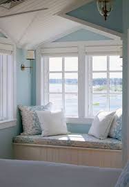 02 04 Pale Blue Traditional Bedroom Home Beach House Interior
