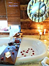Romantic bathroom ideas for valentine's day february 11, 2016 by weblog 0 0 0 0 there's no doubt that any time of a year is a good time for a romantic bath, but the real true is couples around the world have a special reason to celebrate love on valentine's day. Romantic Bathroom Date Redhead Can Decorate