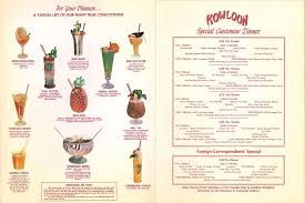 Kowloon 1959 A Standout Example Of A Chinese Restaurant In This Era The Venue Opened In 1950 With Two F Vintage Menu Restaurant History Vintage Restaurant