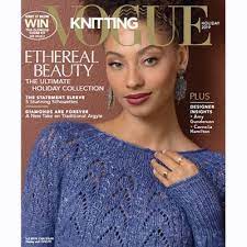Announcing vogue knitting's diversity advisory council (dac). Vogue Knitting Magazine Holiday 2019 Vogue Knitting Knitting Magazine Knitting