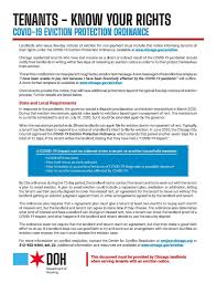 Free california 60 day notice to vacate form (as of 2013). Renters Resources During Covid 19 Metropolitan Tenants Organization