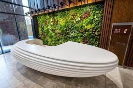 Supply small curved & round salon front desk, white modern office reception counters. Reception Desk High Quality Designer Products Architonic