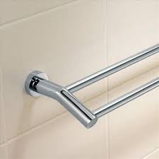 Caroma Cosmo Bathroom Wall Metal Double Towel Rail Holder 900mm Double Towel Rail Towel Rail Chrome Towel Rail