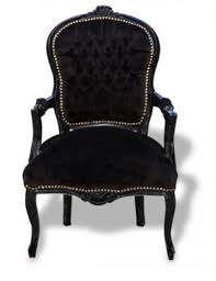 French Louis Style Arm Chair Black Black Velvet Stunning Piece Bedroom Chair Blue Velvet Chairs Velvet Bedroom