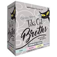 The tiki cat after dark product line includes 6 wet recipes/flavors. Tiki Cat Savory Broth Grain Free Lickable Wet Food Treat Add Moisture Boost Flavor 12 Pouches Buy Online In Botswana At Botswana Desertcart Com Productid 149799029