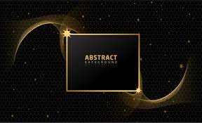 Get elegant gold background designs for your device, website and more hd to 4k quality ready for commercial use download for free! Beautiful Abstract Black Gold Background Vector 689804 Vector Art At Vecteezy