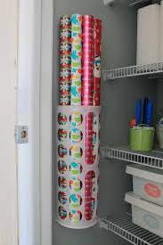wrapping paper ikea bag holder home organization wrapping paper storage organization hacks