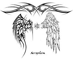 Black And White Angels Logo Angel Logo Design Google Search Angels Logo Wings Tattoo I Tattoo