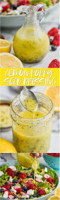 This Lemon Poppy Seed Dressing Is So Easy To Make I Bet You Already Have Delicious Salad Dressing Recipes Delicious Salad Dressings Lemon Poppy Seed Dressing