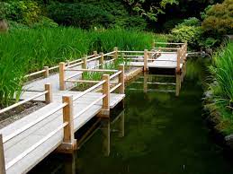 Walking Path And Pond Garden Design Plans Garden Bridge Garden Bridge Design