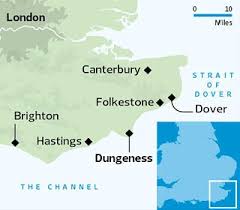 Image result for map sea dover dungeness