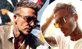 United's new hire makes more sense. David Beckham Models Shades From His Spring Summer 2021 Eyewear Collection Daily Mail Online