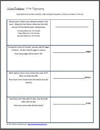 Word Problems With Regrouping Worksheet Subtraction Word Problems Word Problems Third Grade Word Problems Worksheets