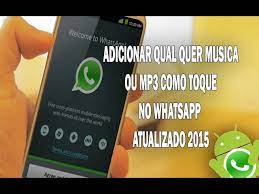 Como Adicionar Qualquer Musica Ou Mp3 Como Toque De Notificacoes Do Whatsapp Atualizado 2015 Youtube