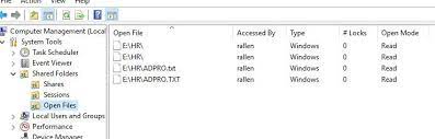 How To View Open Files On Windows Server (2008, 2012 & 2016) - Active  Directory Pro