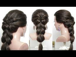 Beautiful Hairstyles For Function Easy Wedding Hairstyle Youtube Easy Hairstyles For Long Hair Hair Styles Womens Hairstyles